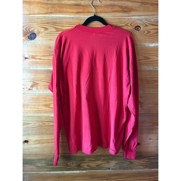 Vintage Fruit of the Loom Twas the Night Before Christmas T Shirt XL 90s Holiday - Picture 4 of 5